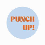 Punch Up! Pale Blue Dot Badge