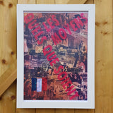 By Any Means Necessary A3 Art Print
