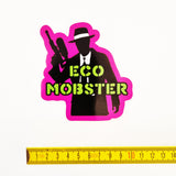 Eco Mobster Shaped Vinyl Sticker