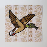 Flying Duck 12" Art Print
