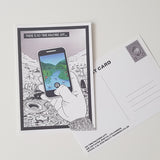 No Time Machine App Postcard