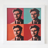 What If Warhol Painted Orwell? Art Print