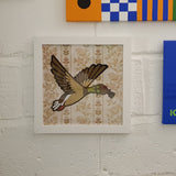 Flying Duck 12" Art Print