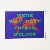 Way Past Fucked Postcard