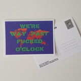 Way Past Fucked Postcard