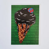 Big Oil Treats The Kids... A4 Art Print