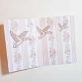 Flying Duck Greetings Card