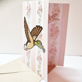 Flying Duck Greetings Card