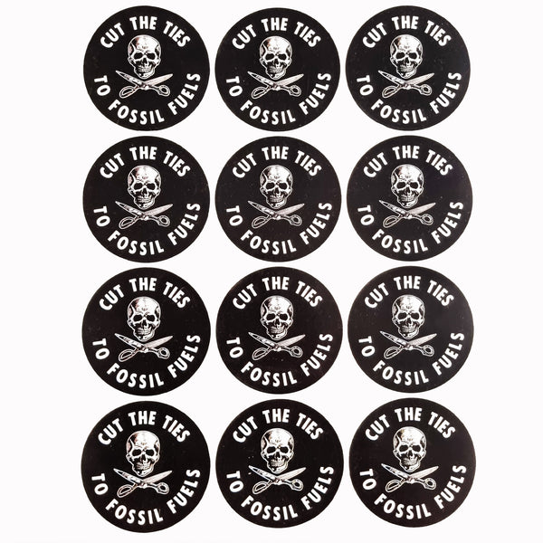 CTT Skull & Scissors Activist Sticker Sheet