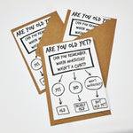 Are You Old Yet? Birthday Cards (3 pack)