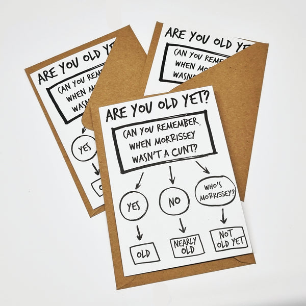 Are You Old Yet? Birthday Cards (3 pack)