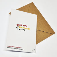 Reject Hate Greetings Card