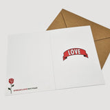 Reject Hate Greetings Card