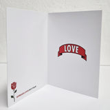 Reject Hate Greetings Card