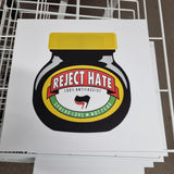 Reject Hate Art Print