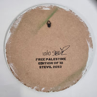 Palestine Watermelon Circular Painting