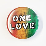 One Love 38mm Badge