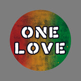 One Love 38mm Badge