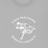 This Machine Shoots Fascists Super 8 T shirt (Heather)