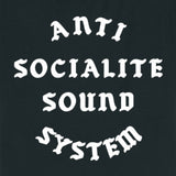 Anti-Socialite Sound System HH (Black) Kids T Shirt