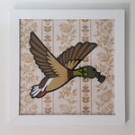 Flying Duck 12" Art Print