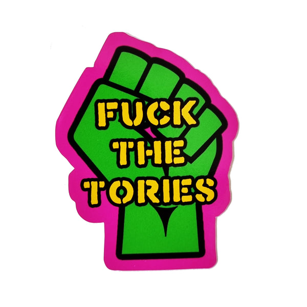 Fuck The Tories Vinyl Sticker