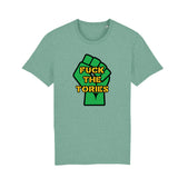 Fuck The Tories (Mid Heather Green) T Shirt