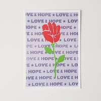 Hope & Love Postcard
