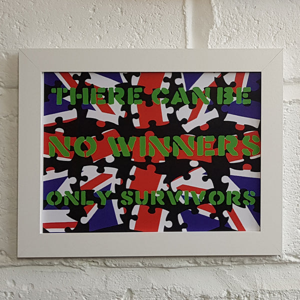 No Winners A4 Art Print