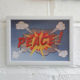 Sudden Outbreak Of Peace A4 Art Print