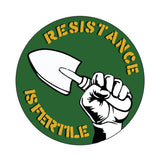 Resistance Is Fertile Vinyl Sticker