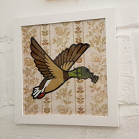 Flying Duck 12" Art Print